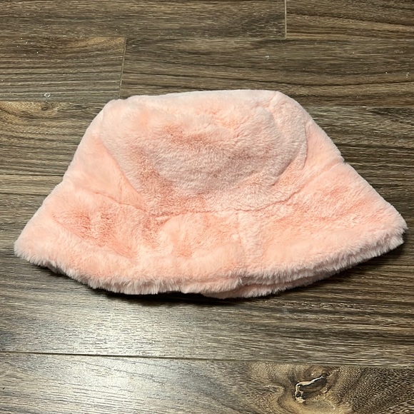 Pink Fluffy Bucket Hat - Picture 1 of 1